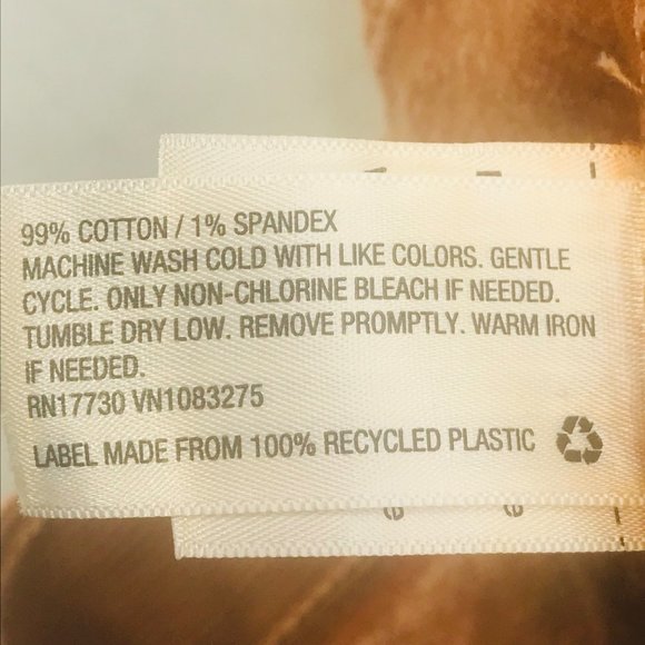 Isabel Maternity Ingrid/Isabel Women's Size 12 Side Panel Brown Carpenter Short - Picture 6 of 16